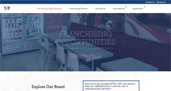 Desktop Screenshot of baskinrobbinsfranchising.com
